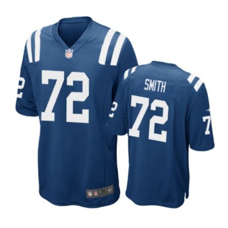Indianapolis Colts #72 Braden Smith Royal Nike Game Jersey - Men's