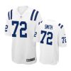 Indianapolis Colts #72 Braden Smith White Nike Game Jersey - Men's 2 72 white braden smith jersey