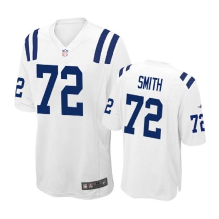 Indianapolis Colts #72 Braden Smith White Nike Game Jersey - Men's