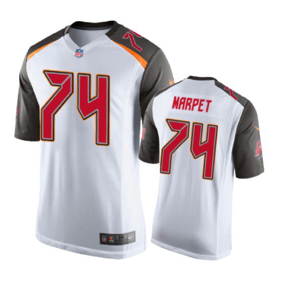 Tampa Bay Buccaneers #74 Ali Marpet White Nike Game Jersey - Men's 1 74 white ali marpet jersey