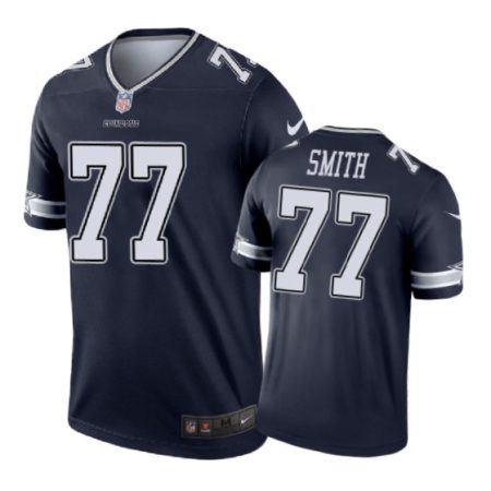 Dallas Cowboys #77 Tyron Smith Nike color rush Navy Jersey