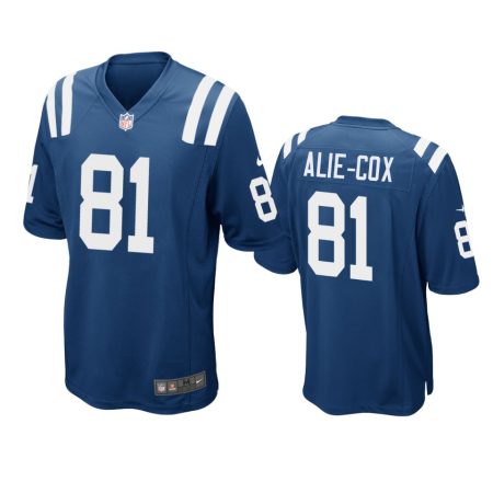 Indianapolis Colts #81 Mo Alie-Cox Royal Game Jersey - Men's