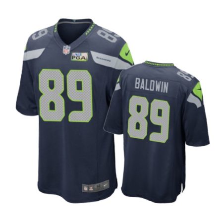 Seattle Seahawks #89 Doug Baldwin Navy Nike Game Jersey - Men's