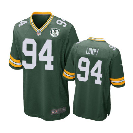 Green Bay Packers #94 Dean Lowry Green Nike Game Jersey - Men's 1 94 green dean lowry jersey