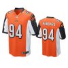 Cincinnati Bengals #94 Sam Hubbard Orange Game Jersey - Men's 2 94 sam hubbard orange game jersey
