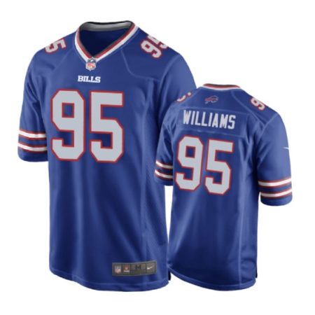 Buffalo Bills #95 Kyle Williams Royal Nike Game Jersey - Men's