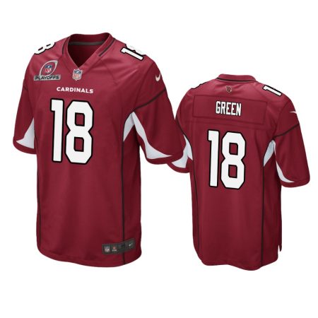 Arizona Cardinals A.J. Green Cardinal 2021 NFL Playoffs Patch Jersey