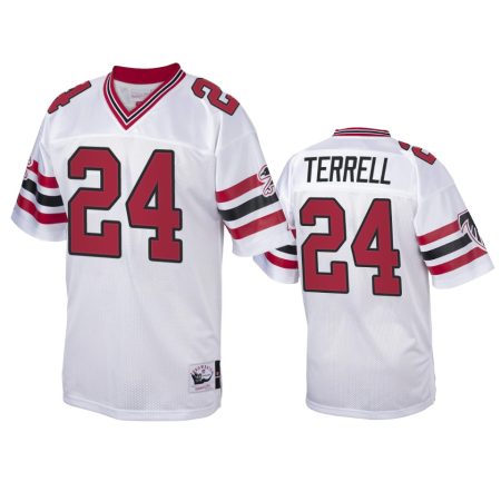 Atlanta Falcons A.J. Terrell 1989 White Authentic Throwback Jersey