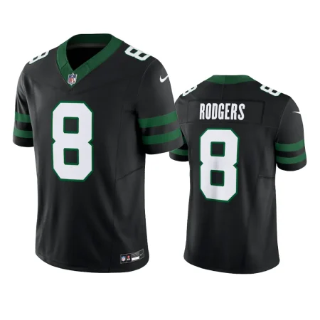 New York Jets Aaron Rodgers Legacy Black 2024 Alternate Vapor F.U.S.E. Limited Jersey - Men
