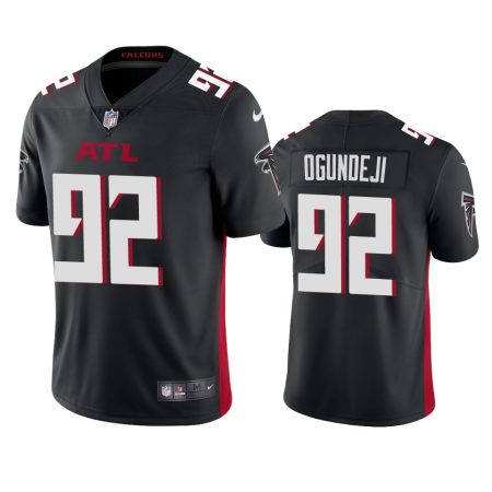 Adetokunbo Ogundeji Atlanta Falcons Black Vapor Limited Jersey