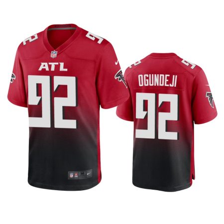 Adetokunbo Ogundeji Atlanta Falcons Red Vapor Limited Jersey