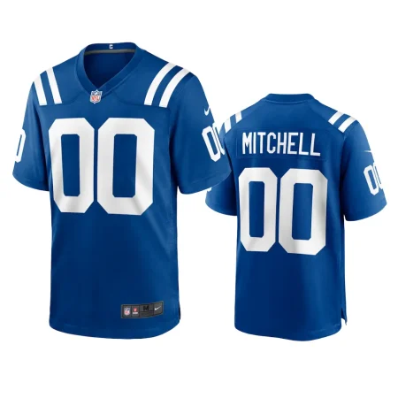 Indianapolis Colts Adonai Mitchell Royal 2024 NFL Draft Jersey