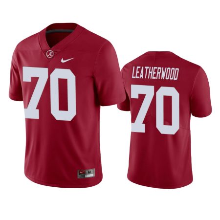 Alabama Crimson Tide Alex Leatherwood Crimson Limited Jersey