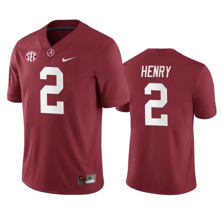 Alabama Crimson Tide Derrick Henry Crimson Game Jersey