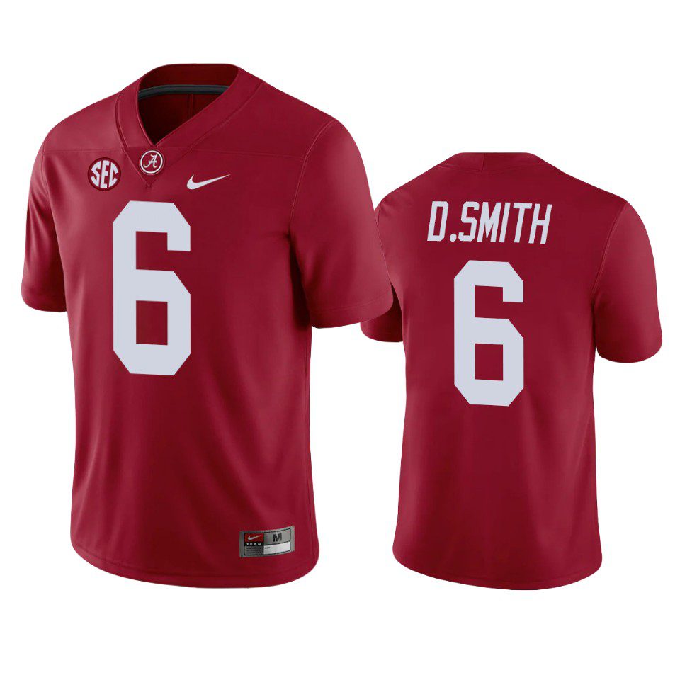 Alabama Crimson Tide DeVonta Smith Crimson Game College Football Jersey 1 alabama crimson tide devonta smith crimson game jersey