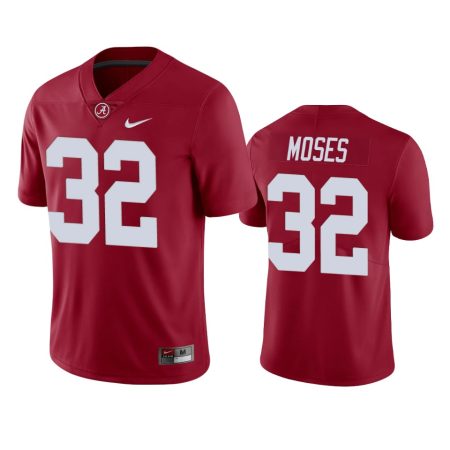 Alabama Crimson Tide Dylan Moses Crimson Limited Jersey