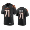 Cincinnati Bengals Amarius Mims Black 2024 NFL Draft Jersey 2 amarius mims bengals black 2024 nfl draft jersey