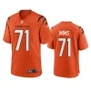 Cincinnati Bengals Amarius Mims Orange 2024 NFL Draft Jersey 3 amarius mims bengals orange 2024 nfl draft jersey