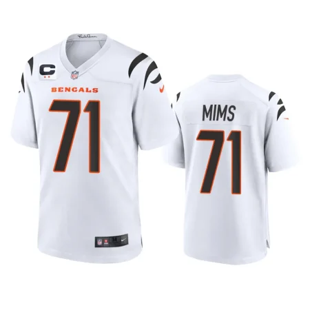 Cincinnati Bengals Amarius Mims White 2024 NFL Draft Jersey
