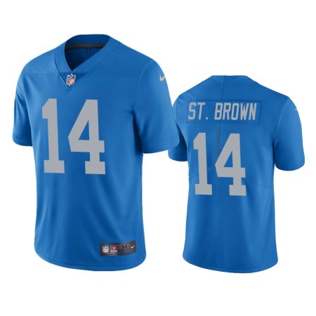 Amon-Ra St. Brown Detroit Lions Blue Vapor Limited Jersey