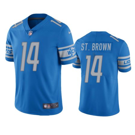 Amon-Ra St. Brown Detroit Lions Light Blue Vapor Limited Jersey