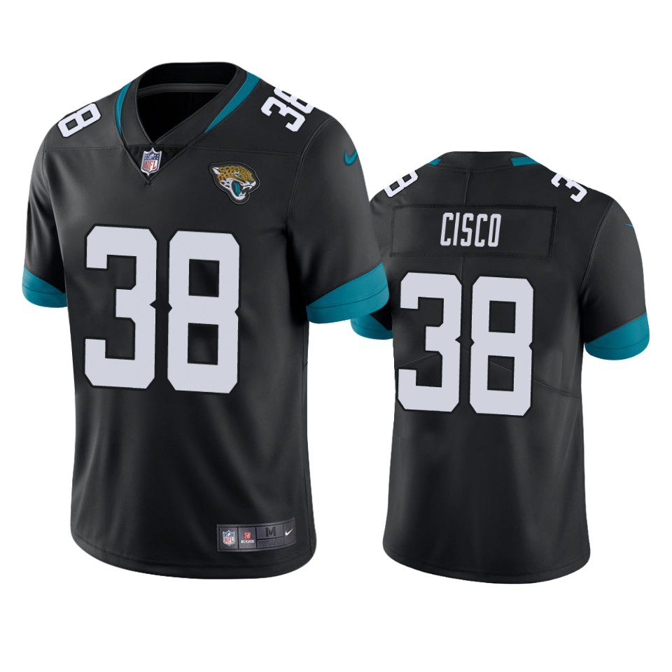 Andre Cisco Jacksonville Jaguars Black Vapor Limited Jersey 1 andre cisco jaguars black vapor jersey