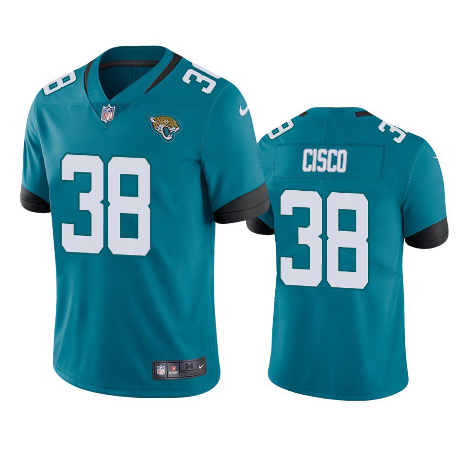 Andre Cisco Jacksonville Jaguars Teal Vapor Limited Jersey 1 andre cisco jaguars teal vapor jersey