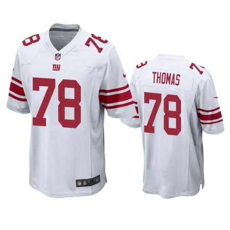 New York Giants Andrew Thomas White Game Jersey