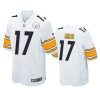 Pittsburgh Steelers Anthony Miller White Game Jersey 2 anthony miller steelers white game jersey