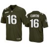 Army Black Knights Alijah Curtis Green Replica Rivalry Football Jersey 3 army black knights alijah curtis green replica rivalry football jersey