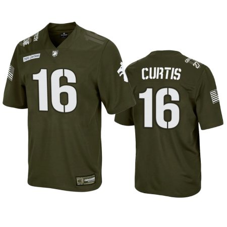 Army Black Knights Alijah Curtis Green Replica Rivalry Football Jersey