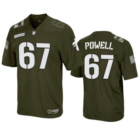 Army Black Knights Dean Powell Green Replica Rivalry Football Jersey
