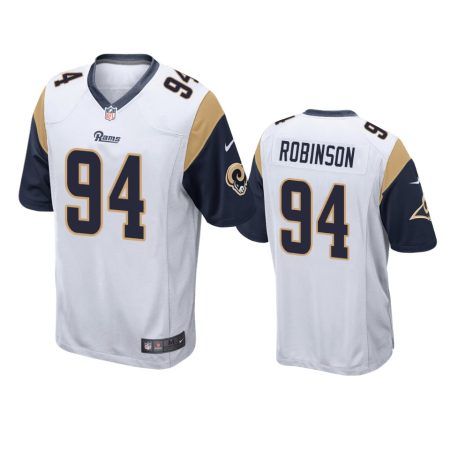 Los Angeles Rams A'Shawn Robinson White Game Jersey