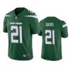Ashtyn Davis New York Jets Green Vapor Limited Jersey 2 ashtyn davis jets green vapor jersey