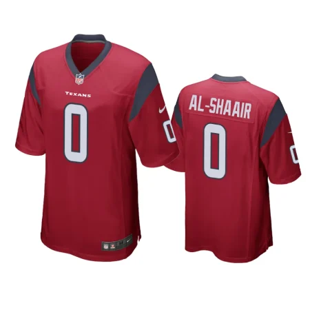Houston Texans Azeez Al-Shaair Red Game Jersey
