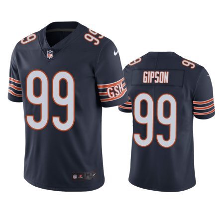 Chicago Bears Trevis Gipson Navy Vapor Untouchable Limited Jersey