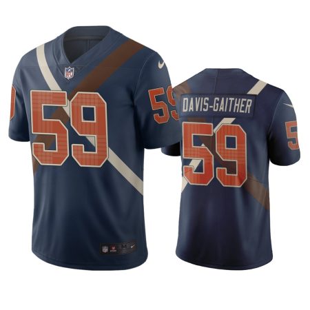 Cincinnati Bengals Akeem Davis-Gaither Navy City Edition Vapor Limited Jersey