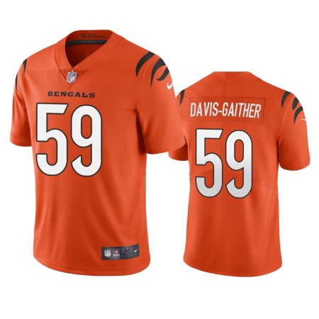 Cincinnati Bengals Akeem Davis-Gaither Orange 2021 Vapor Limited Jersey - Men's