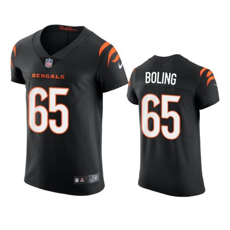 Cincinnati Bengals Clint Boling Black 2021 Vapor Elite Jersey - Men's