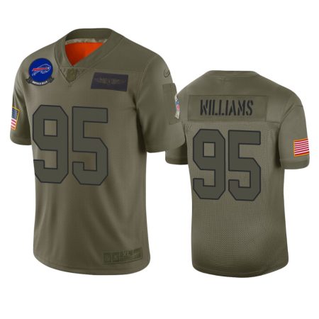 Buffalo Bills Kyle Williams Camo 2019 Salute to Service Limited Jersey