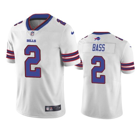 Buffalo Bills Tyler Bass White Vapor Untouchable Limited Jersey