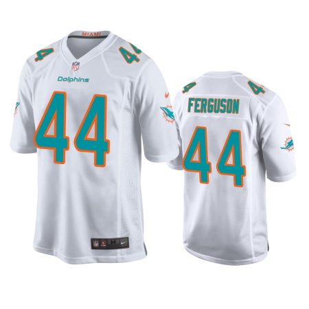 Miami Dolphins Blake Ferguson White Game Jersey