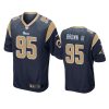 Los Angeles Rams Bobby Brown III Navy Game Jersey 2 bobby brown iii rams navy game jersey