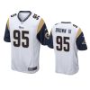Los Angeles Rams Bobby Brown III White Game Jersey 2 bobby brown iii rams white game jersey