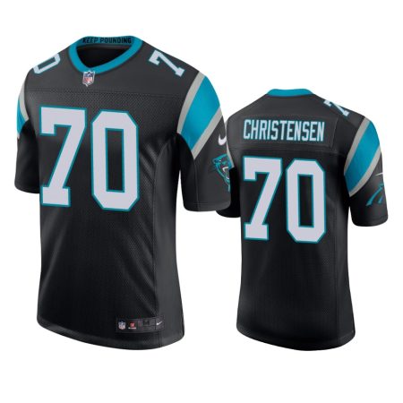 Brady Christensen Carolina Panthers Black Vapor Limited Jersey
