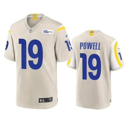 Los Angeles Rams Brandon Powell Bone Game Jersey