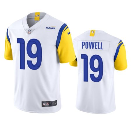 Brandon Powell Los Angeles Rams White Vapor Limited Jersey