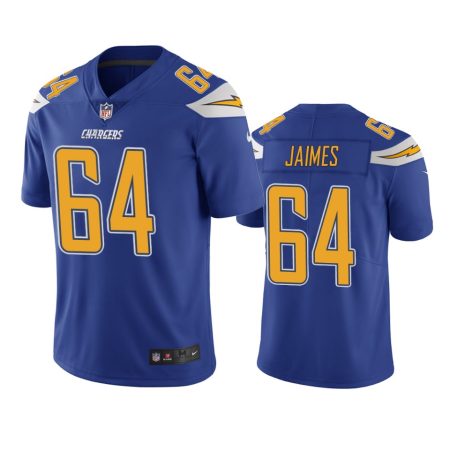 Color Rush Limited Los Angeles Chargers Brenden Jaimes Royal Jersey