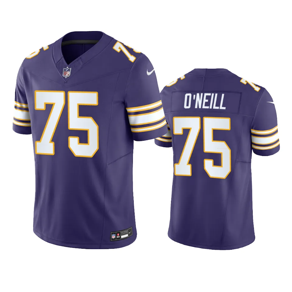 Brian O'neill Minnesota Vikings Purple Classic F.U.S.E. Limited Jersey 1 brian oneill vikings purple classic f.u.s.e. limited jersey