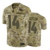 Denver Broncos #14 2018 Salute to Service Courtland Sutton Jersey Camo -Nike Limited 2 broncos 14 courtland sutton 2018 salute to service jersey